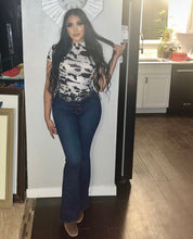 Carregue a imagem no visualizador da Galeria, Ninel Flare Jeans- Dark Stone (Sizes 1-15)