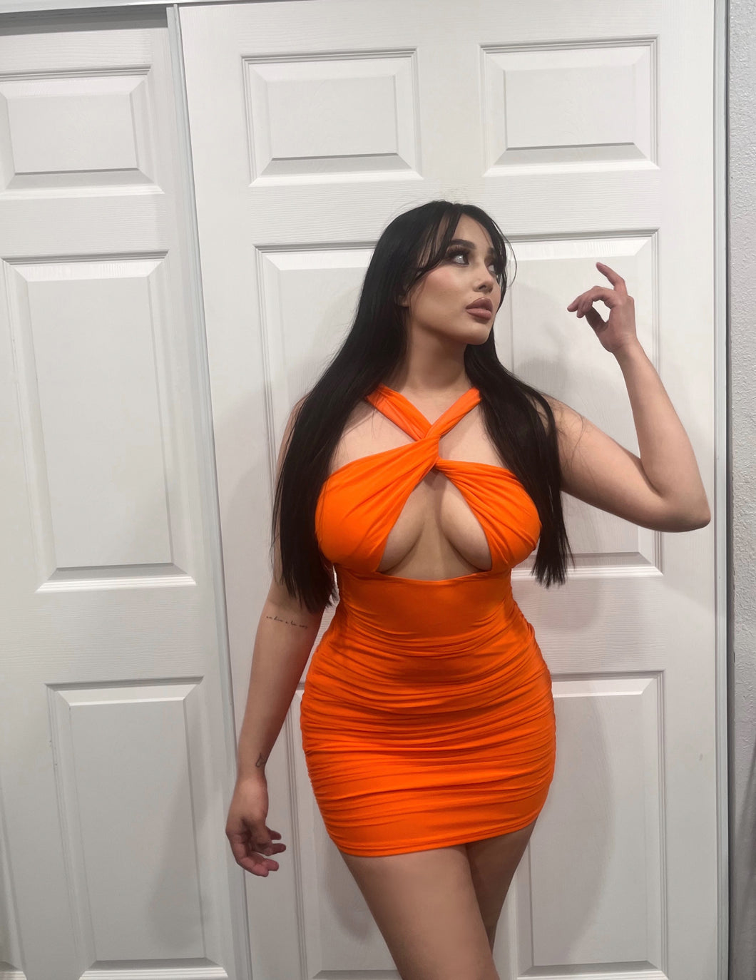 Cutie Dress- Orange