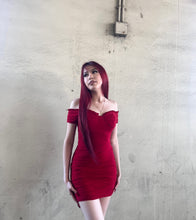 Charger l&#39;image dans la galerie, Ruby Dress- Red
