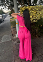 Load image into Gallery viewer, Lisa Set- Hot Pink (With Back Tie)
