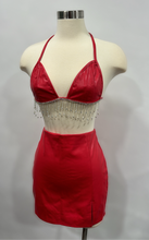 Carregue a imagem no visualizador da Galeria, Amelia Skirt Set- Red
