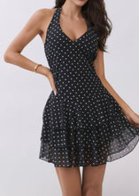 Load image into Gallery viewer, Dottie Dress- White/Black
