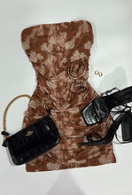Carregue a imagem no visualizador da Galeria, Bella Dress- Brown/Multi Print
