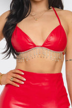 Load image into Gallery viewer, Amelia Skirt Set- Red
