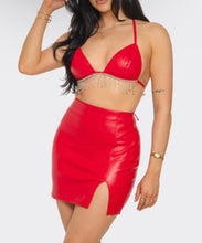 Load image into Gallery viewer, Amelia Skirt Set- Red
