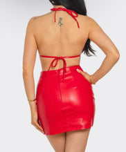 Load image into Gallery viewer, Amelia Skirt Set- Red
