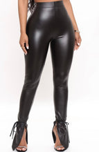 Load image into Gallery viewer, Royce Leather Pants- Black
