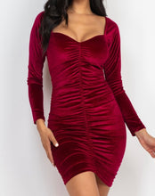 Load image into Gallery viewer, Maria Dress- Wine (Sizes S-3XL)
