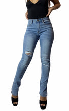 Load image into Gallery viewer, Belle Bootcut Jeans- Medium Stone
