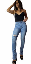 Load image into Gallery viewer, Belle Bootcut Jeans- Medium Stone
