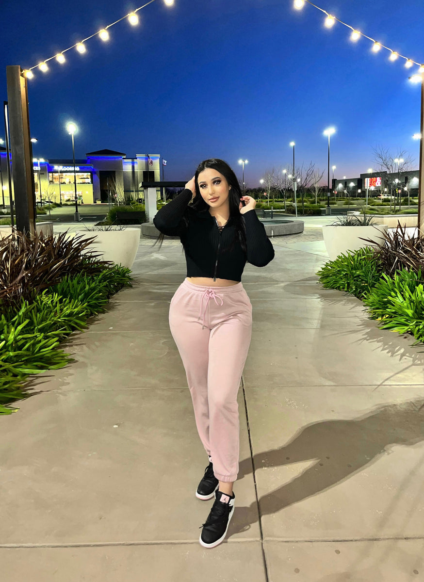 Camila Sweatpants- Dusty Pink – Jamilett's Boutique