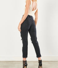 Load image into Gallery viewer, Allure Mom Jeans- Vintage Black
