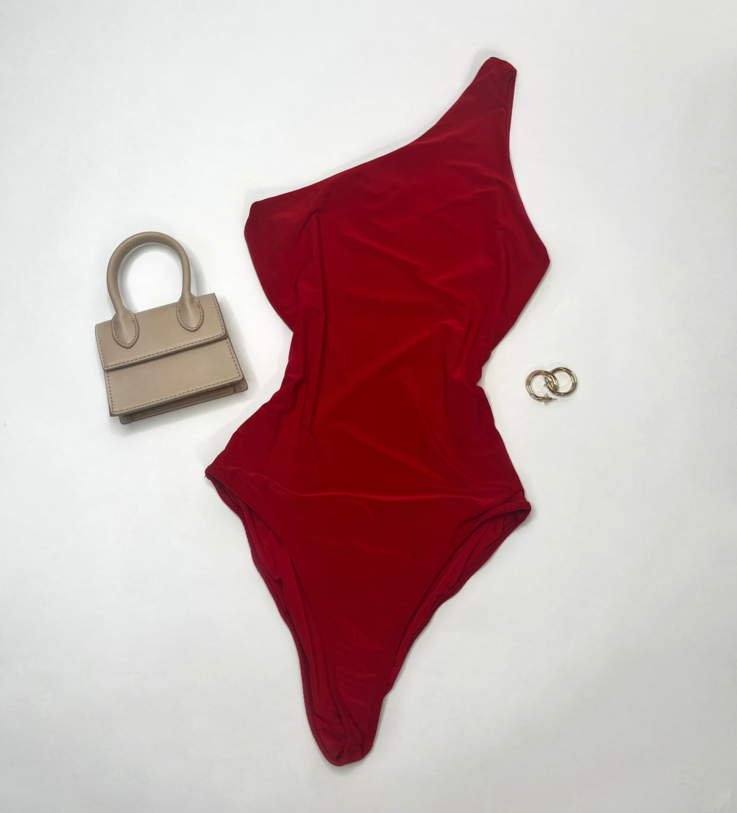 Ruby Bodysuit- Red